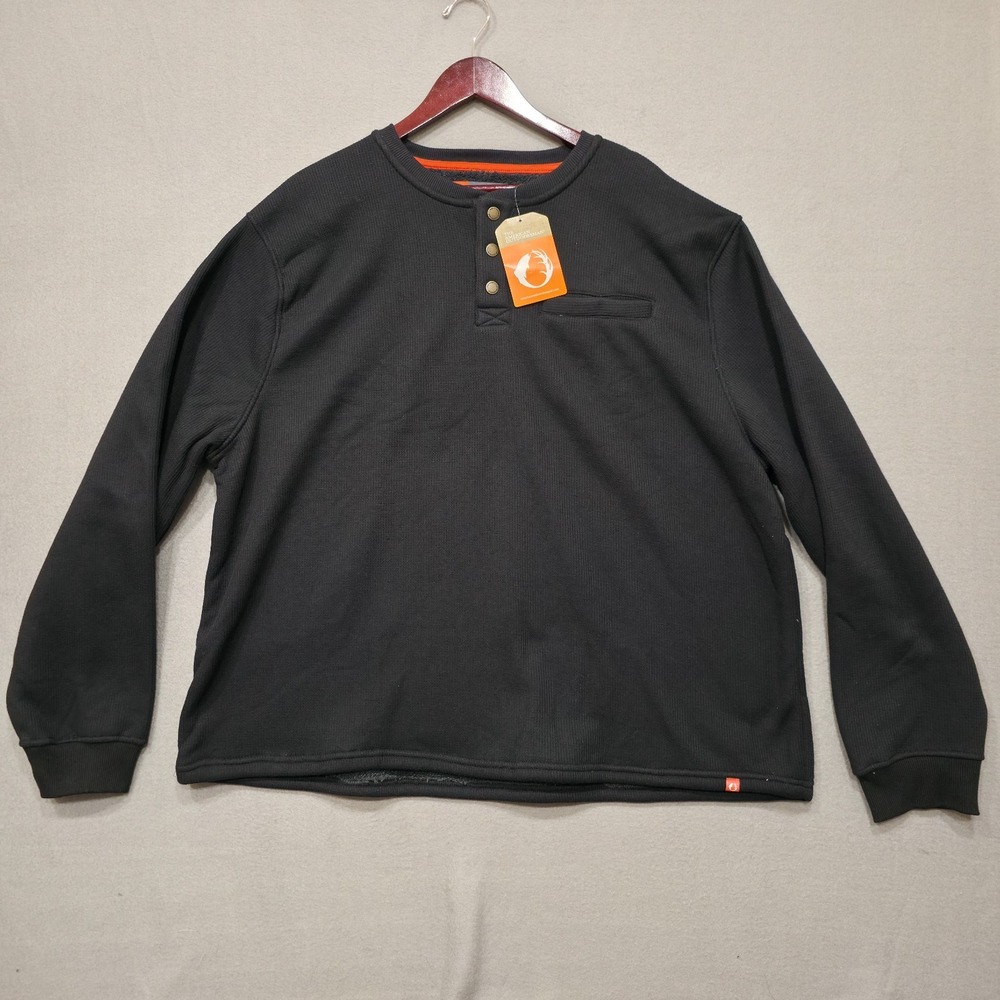 American Outdoorsman Men's Fleece Lined Thermal Shirt Size 3XL NWT
